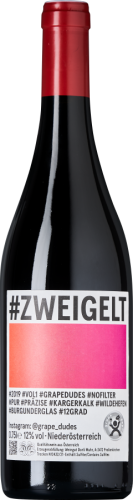 Weingut Dorli Muhr - #Zweigelt "Grape Dudes Edition" Österreichischer Qualitätswein 2019